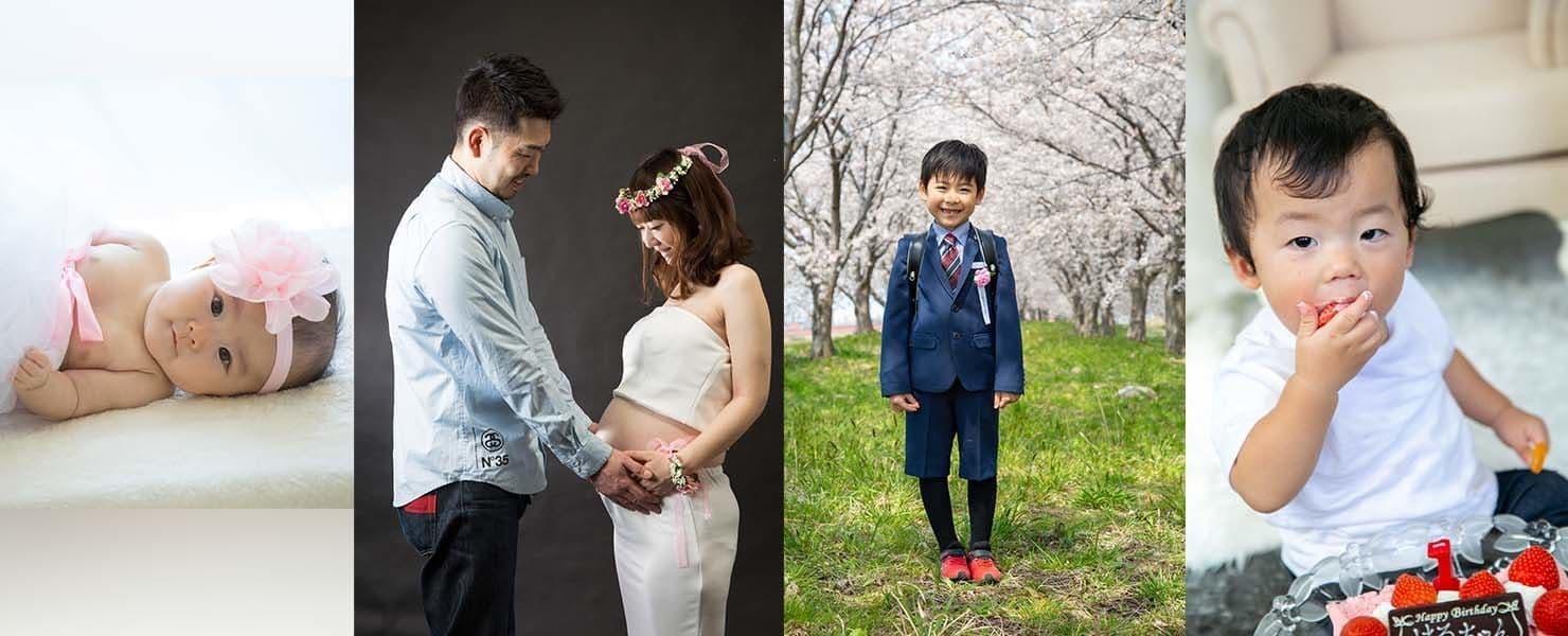 新潟県上越市フォトオフィスオーツー ブライダルフォト 結婚式 ロケーションフォト 成人式 ファミリーフォト フォトオフィスO2 オーツーグループ ファミリーフォト