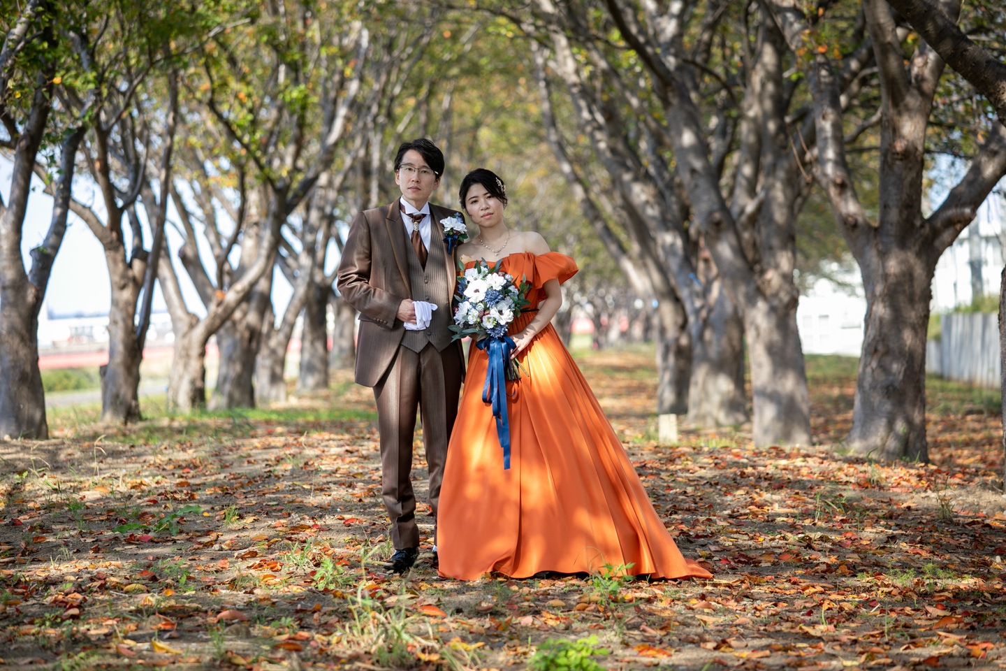 フォトウェディング 紅葉シーズン 秋フォト オーツー