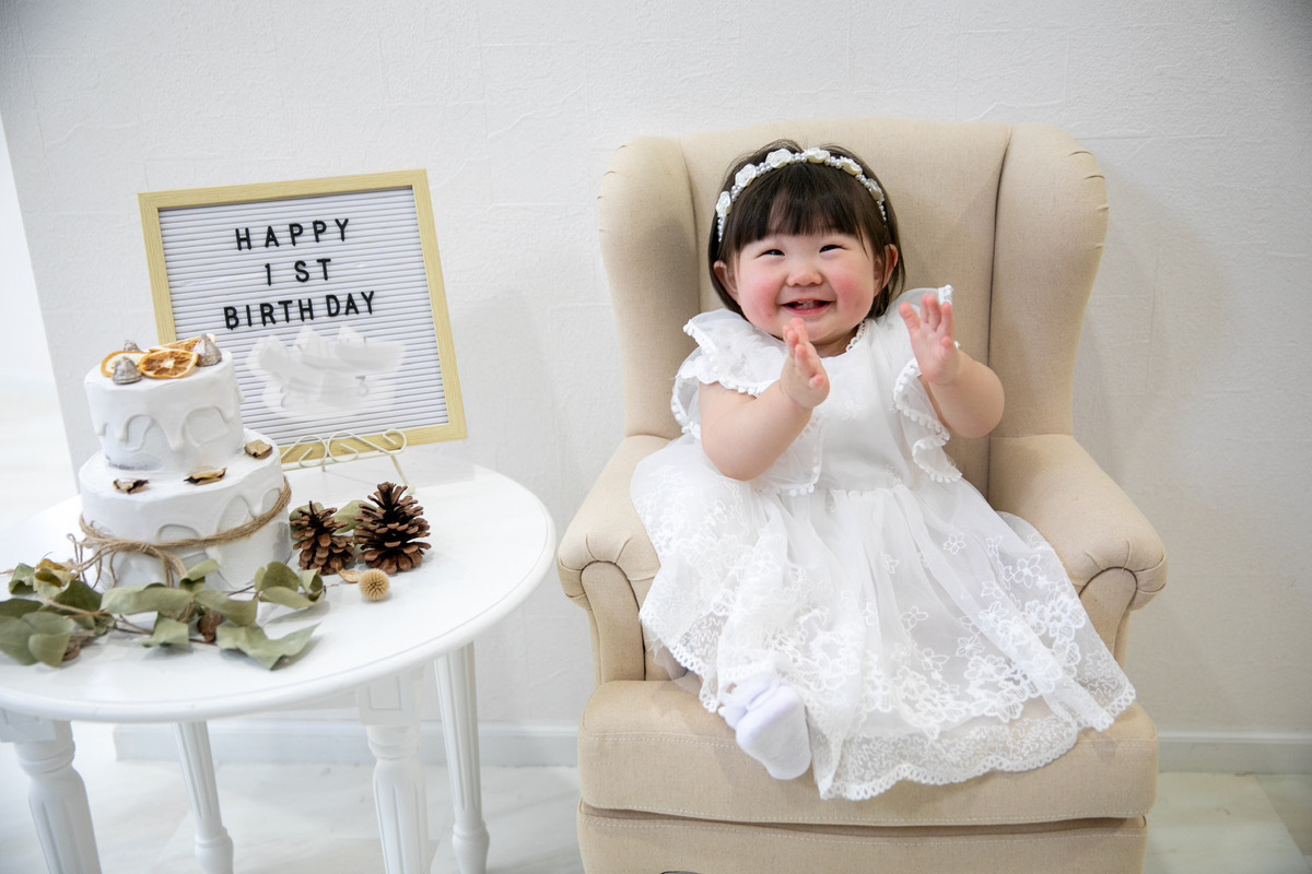 バースデーフォト 1歳 キッズフォト