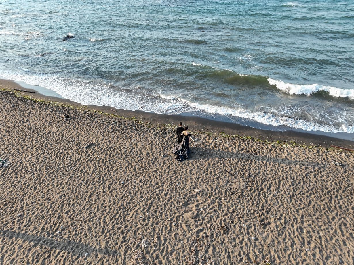 ドローン　ドローンフォト　ドローンムービー　海ロケ　ロケフォト　フォトオフィスオーツー　上越市ドローン