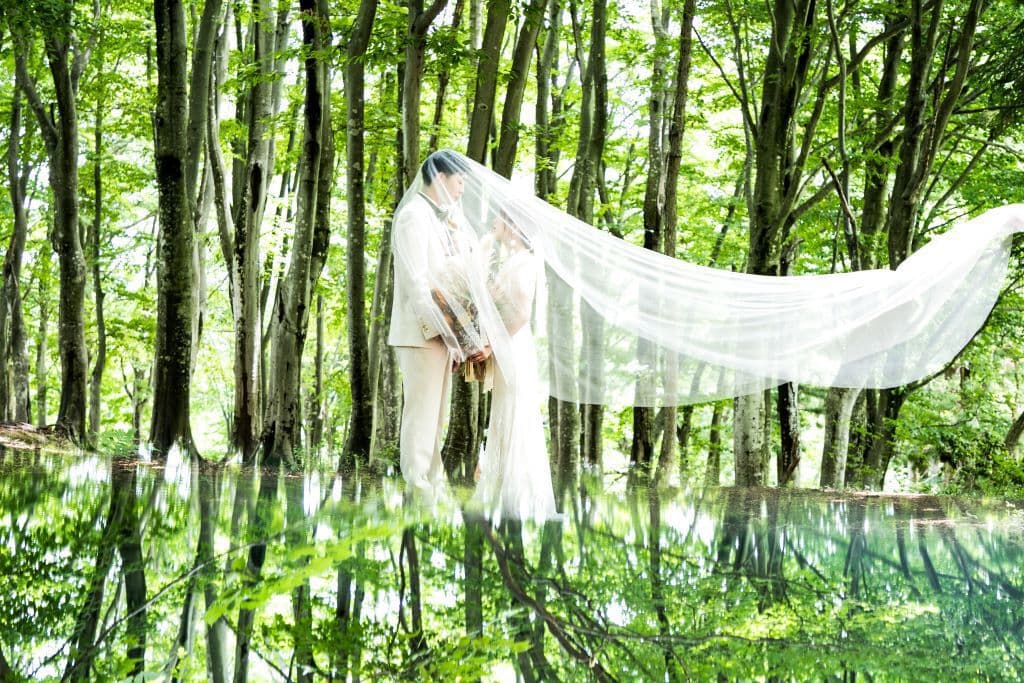 上越ロケ ロケーション撮影 結婚式準備 前撮り撮影 上越 スタジオ 結婚式写真 ウェルカムボード オーツー