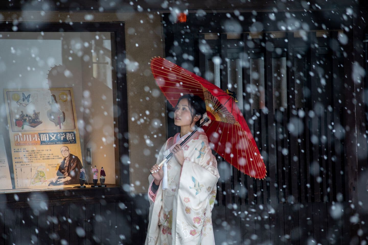 雪前撮り 冬前撮り 雪フォト ロケ撮影 上越市 オーツー