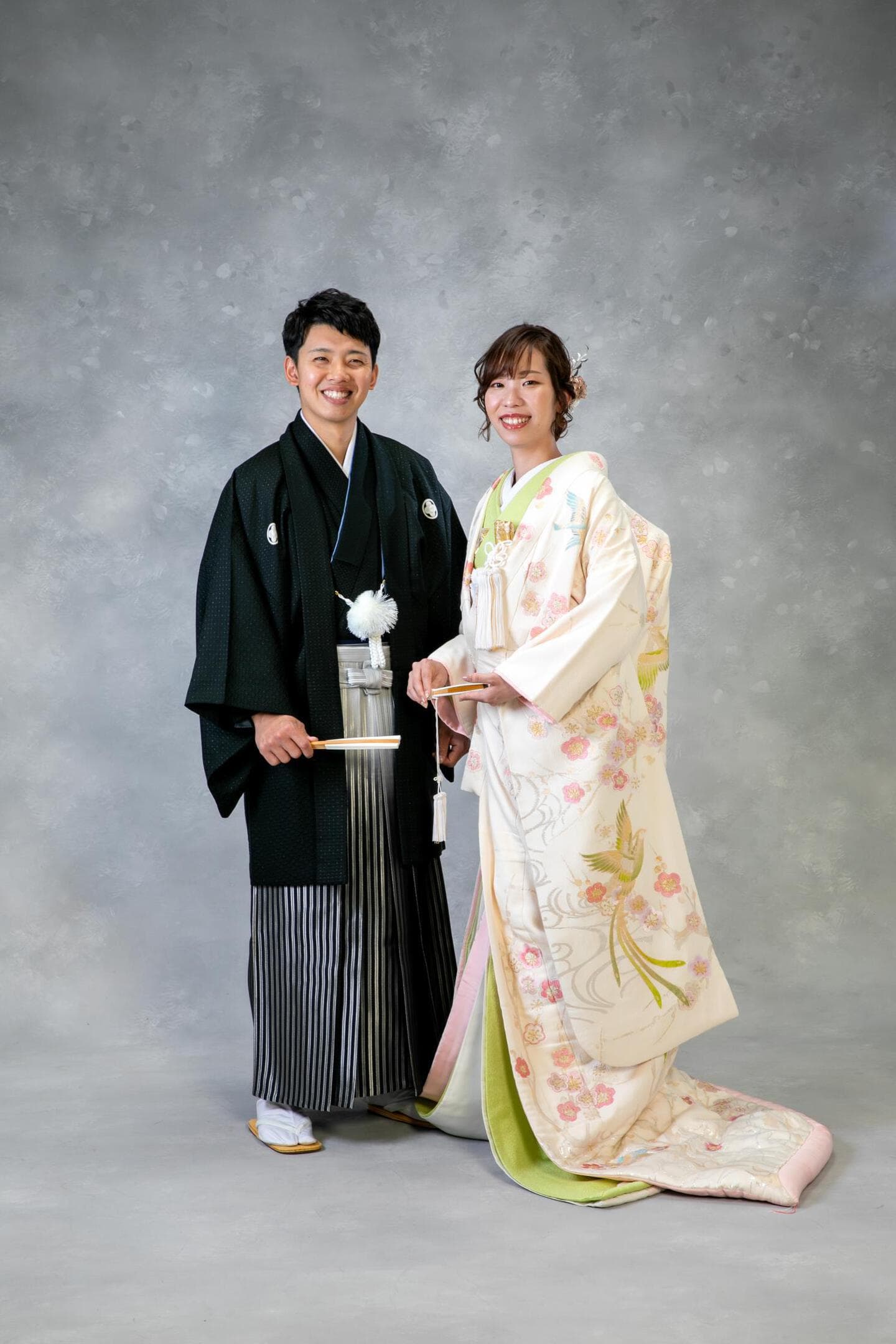 上越市 スタジオ写真 結婚式前撮り 和装前撮り フォトウェディング 白無垢 色打掛 フォトオフィスオーツー アンジーメレ