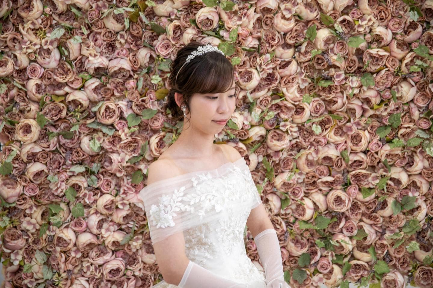 上越市　スタジオ　フォトウェディング　アンジーメレ　フォトオフィスオーツー　結婚式　撮影　ドレス　エーバイハツコエンドウマグノリア