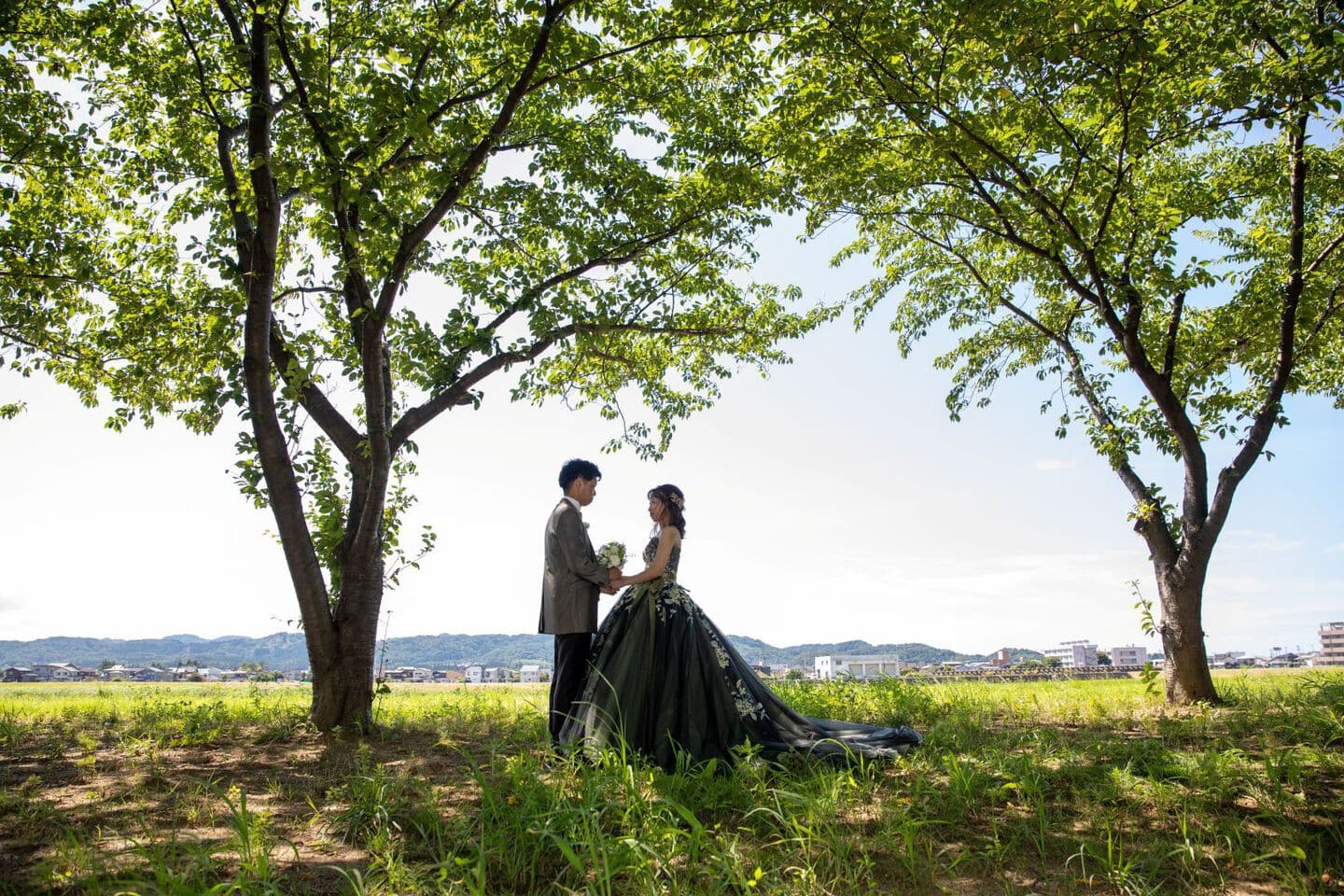 上越市　スタジオフォト　ウェデイングフォト　ドレスフォト　写真だけの結婚式　ドレス撮影